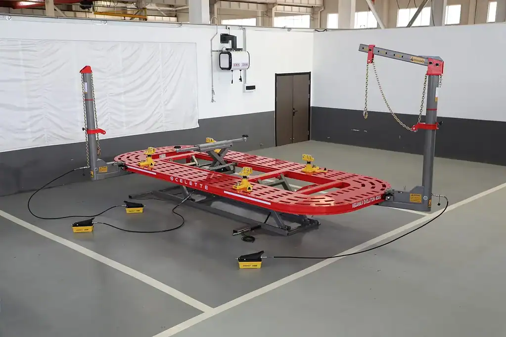 Vegamax pulling platform for collision repair