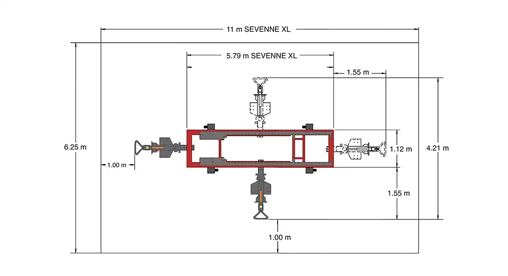 sevenne xl top view web