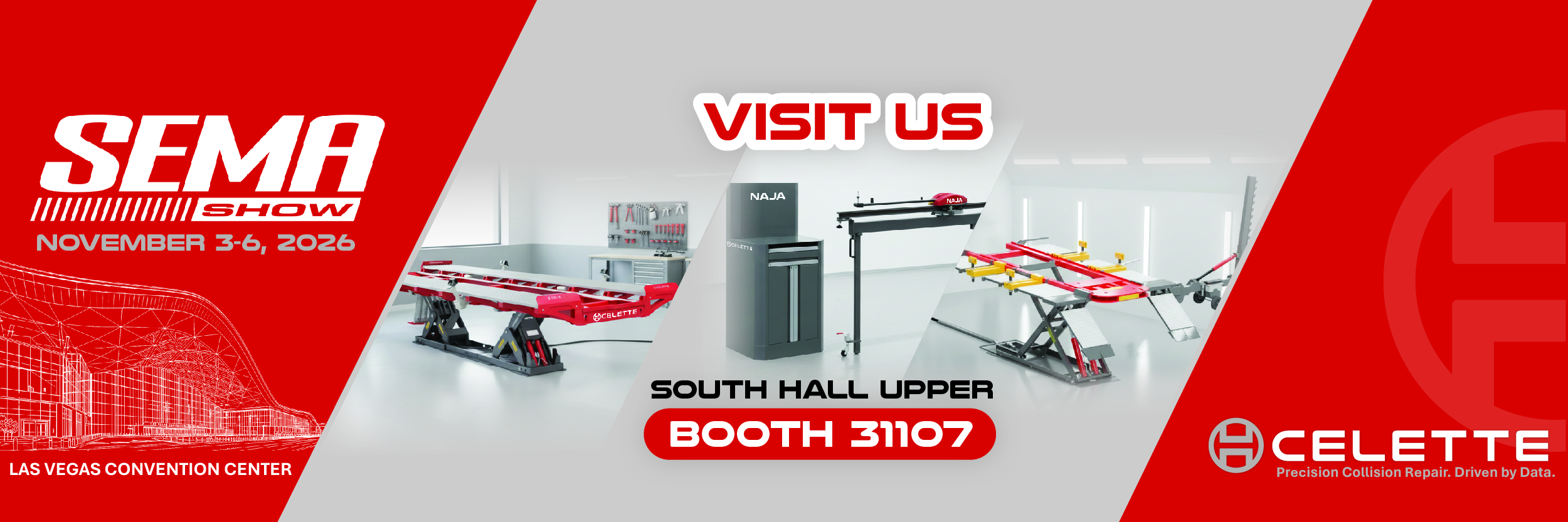 Celette на выставке SEMA Show 2026